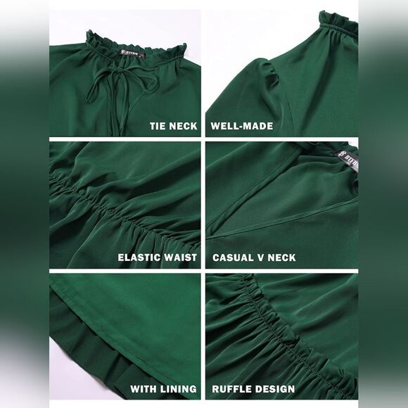 NWT BTFBM A Line Swing Tunic Mini Dress - Picture 5 of 6